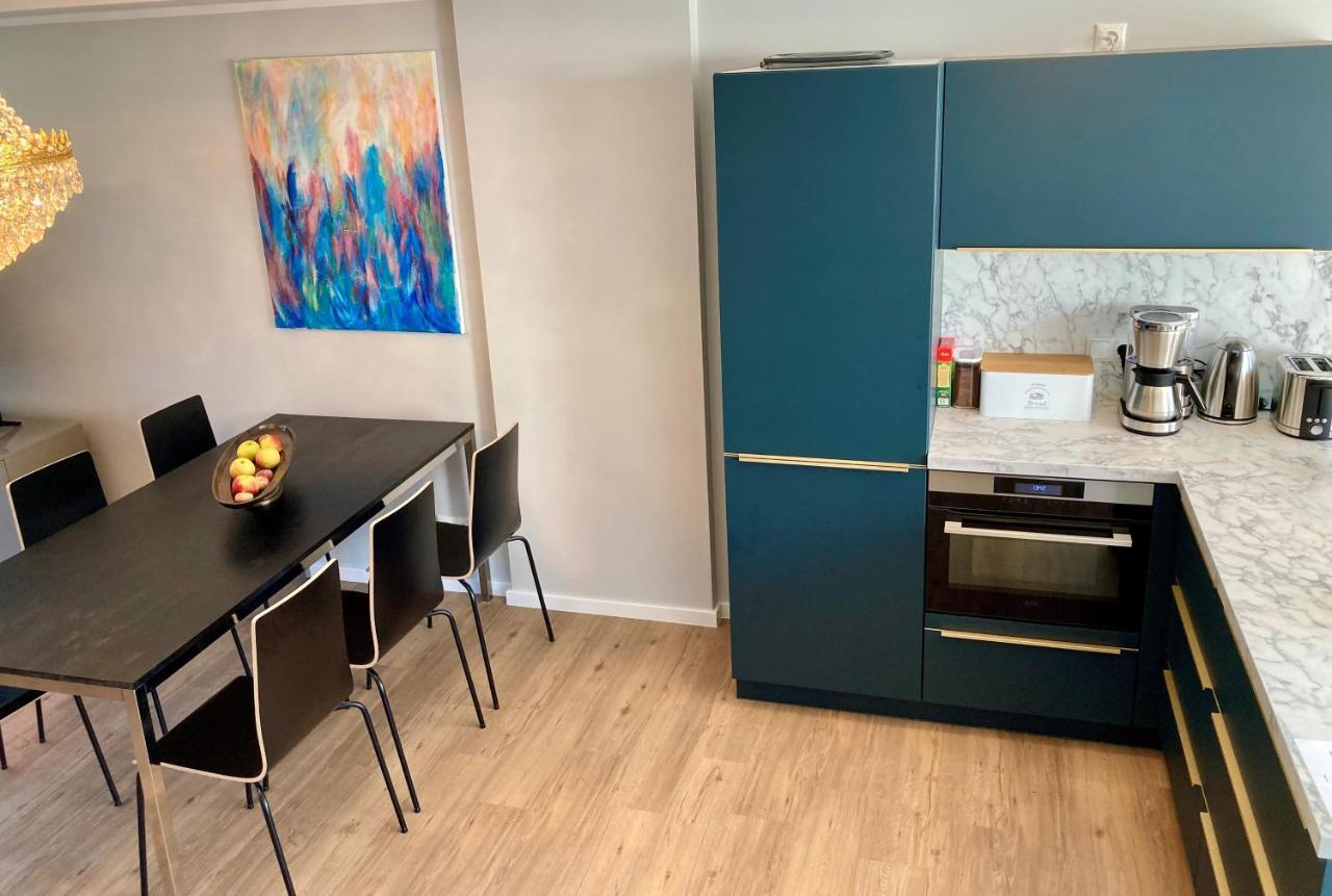Luxus-Maisonette für die große Familie mit direktem Strandzugang Binz Exterior foto