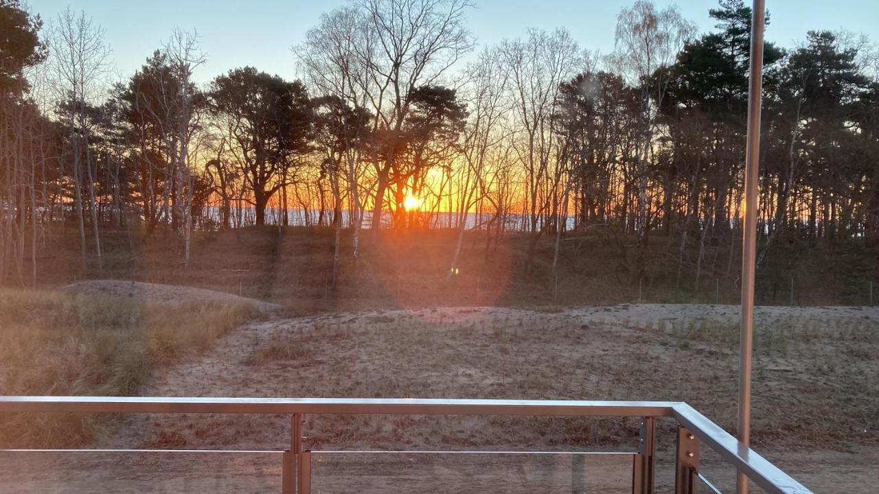 Luxus-Maisonette für die große Familie mit direktem Strandzugang Binz Exterior foto