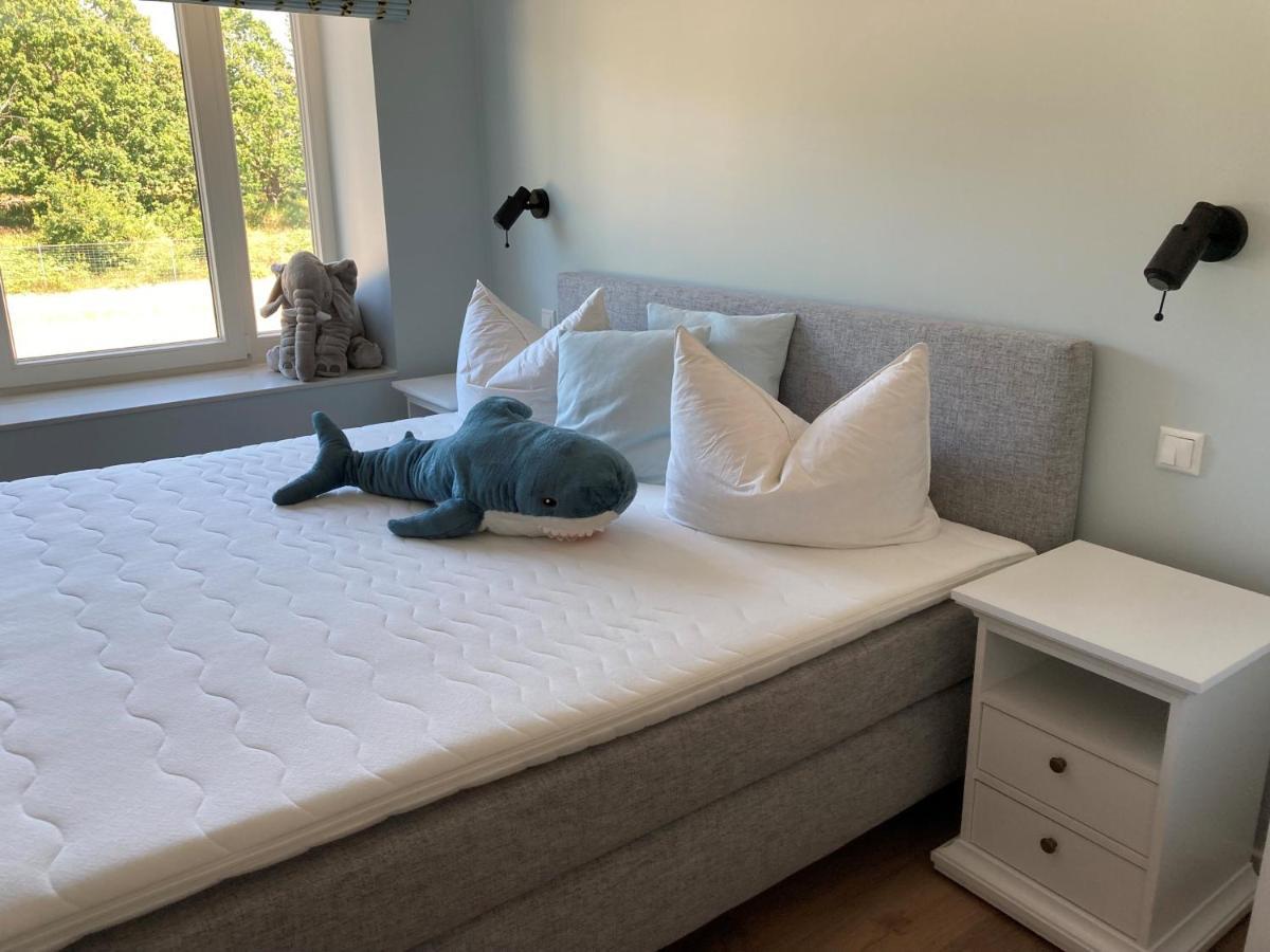 Luxus-Maisonette für die große Familie mit direktem Strandzugang Binz Exterior foto