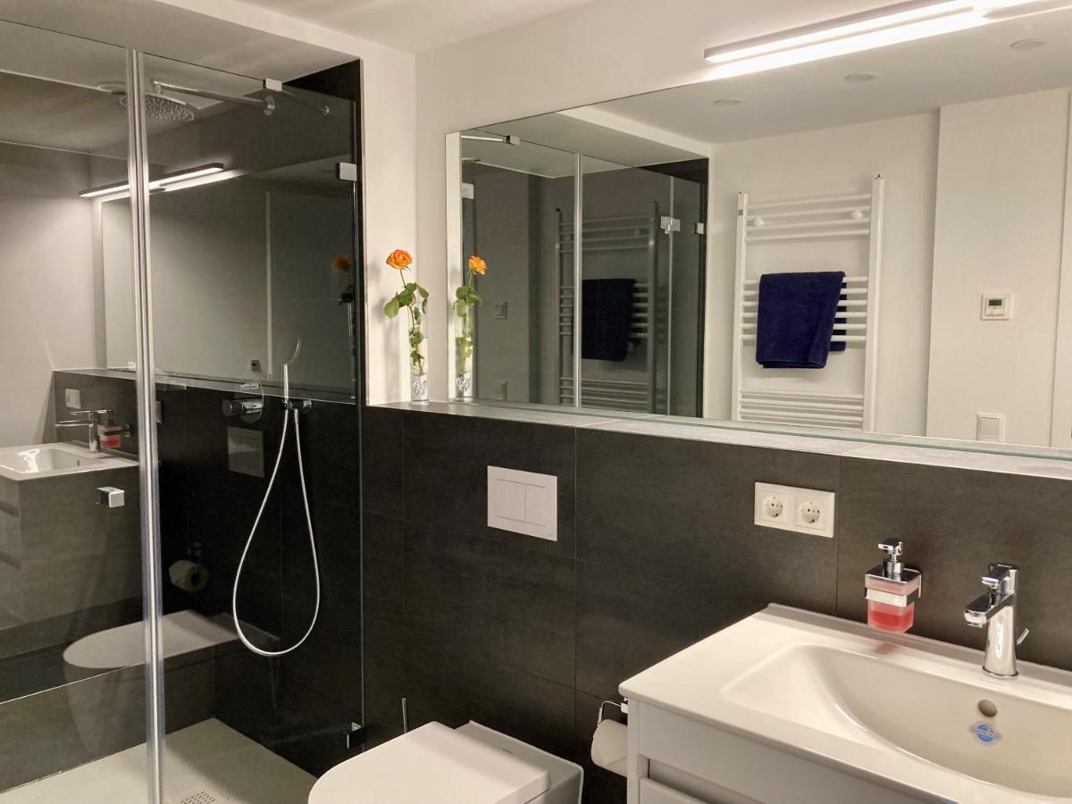 Luxus-Maisonette für die große Familie mit direktem Strandzugang Binz Exterior foto